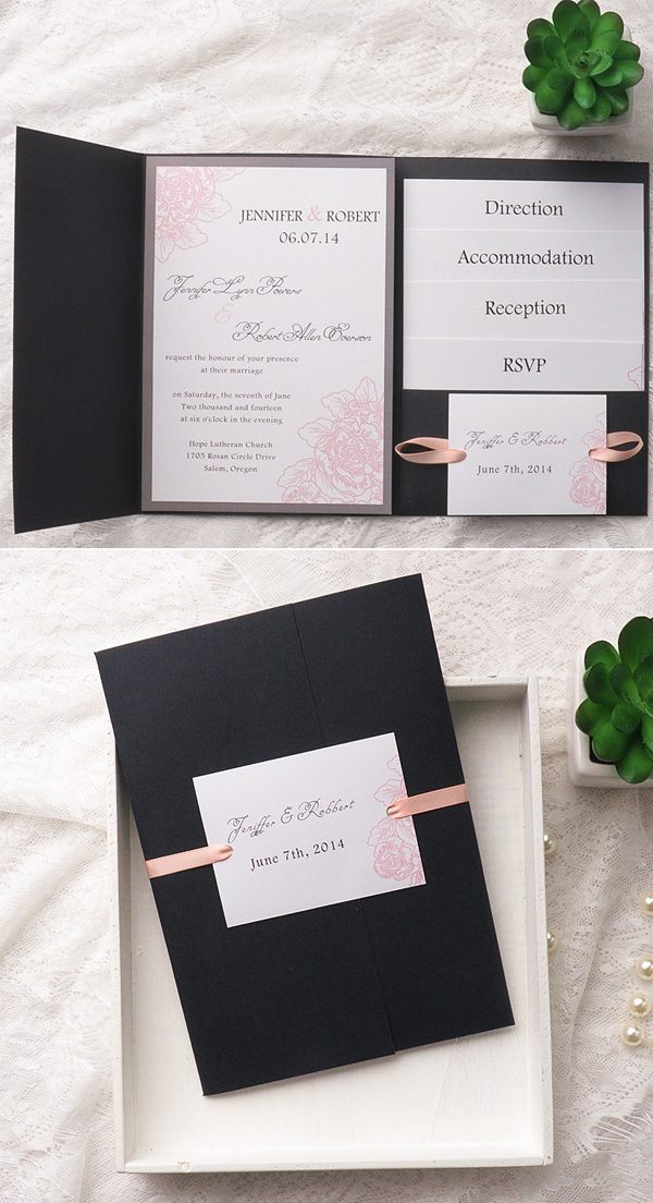 30 Incredible Wedding Invitation Card Design Ideas